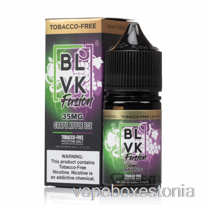 Vape Box Estonia Viinamarja õunajää - Blvk Fusion - 30ml 50mg